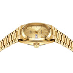 Day-date Calendar Tonneau Golden Watch 36mm