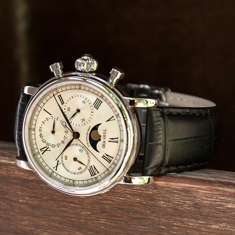 Extraordinary Series Multifunction Moon Phase Chronograph 41mm