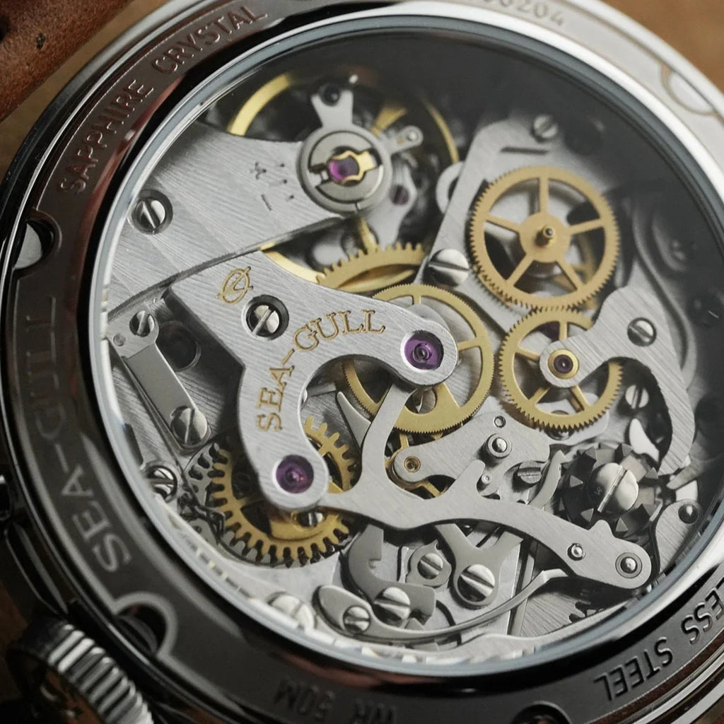 Seagull 1963 Polar Night Edition Vintage Chronograph 37.3mm | Enhanced ST19 Fine Finishing
