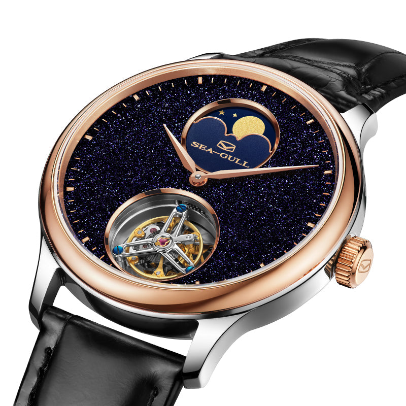 Artisan Series Starry Sky Dial Moon Phase Coaxial Tourbillon 42mm