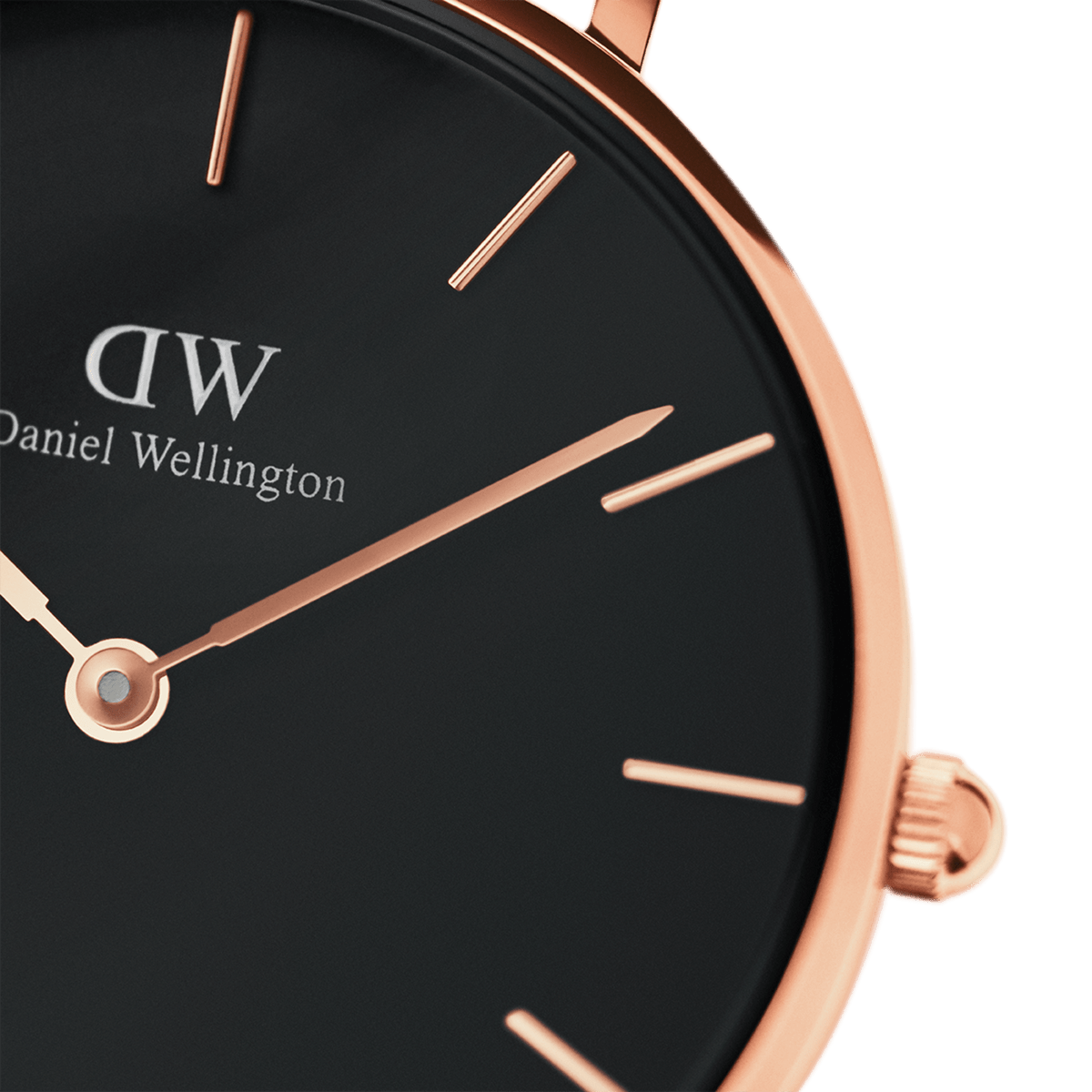 Petite Cornwall Black Rose Gold