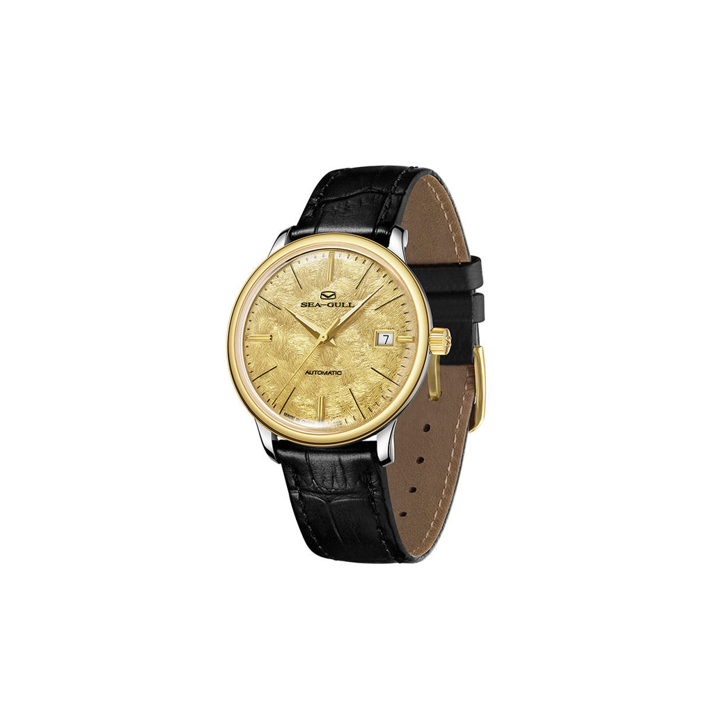 Ultra-thin Couple Watch 18K Gold Business Leisure Calendar 42mm/36mm