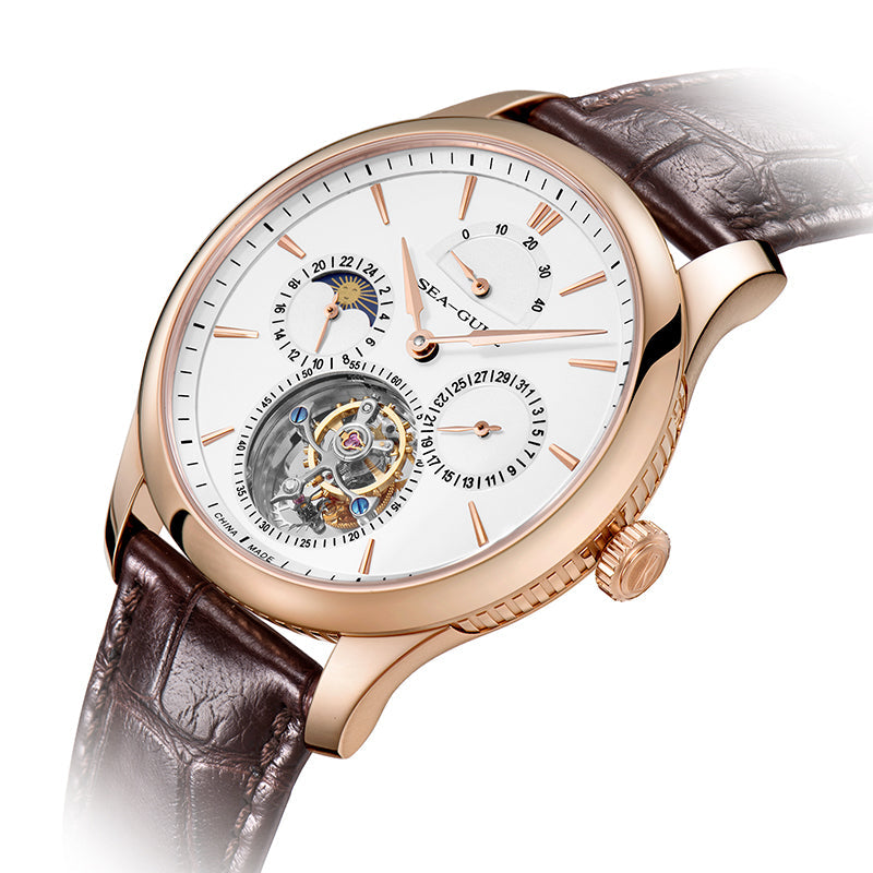 Artisan Heritage Series Celestial Calendar Power Reserve Indicator Eccentric Tourbillon 41mm