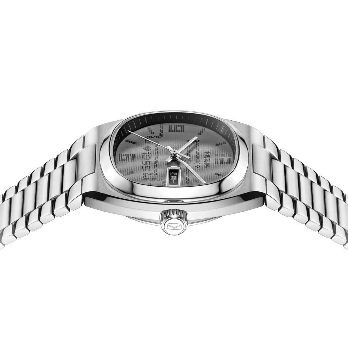 Gluttonous Snake Dial Day-date Calendar 70th Anniversary Edition Tonneau Watch 36mm