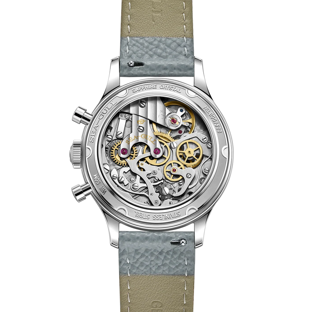 Seagull 1963 Aurora Edition Chronograph Watch 37.3mm