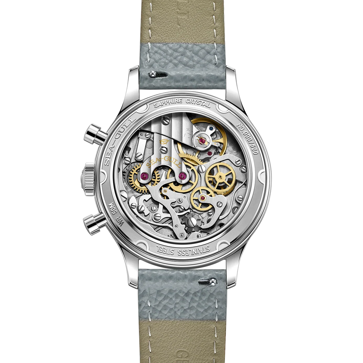 Seagull 1963 Aurora Edition Chronograph Watch 37.3mm