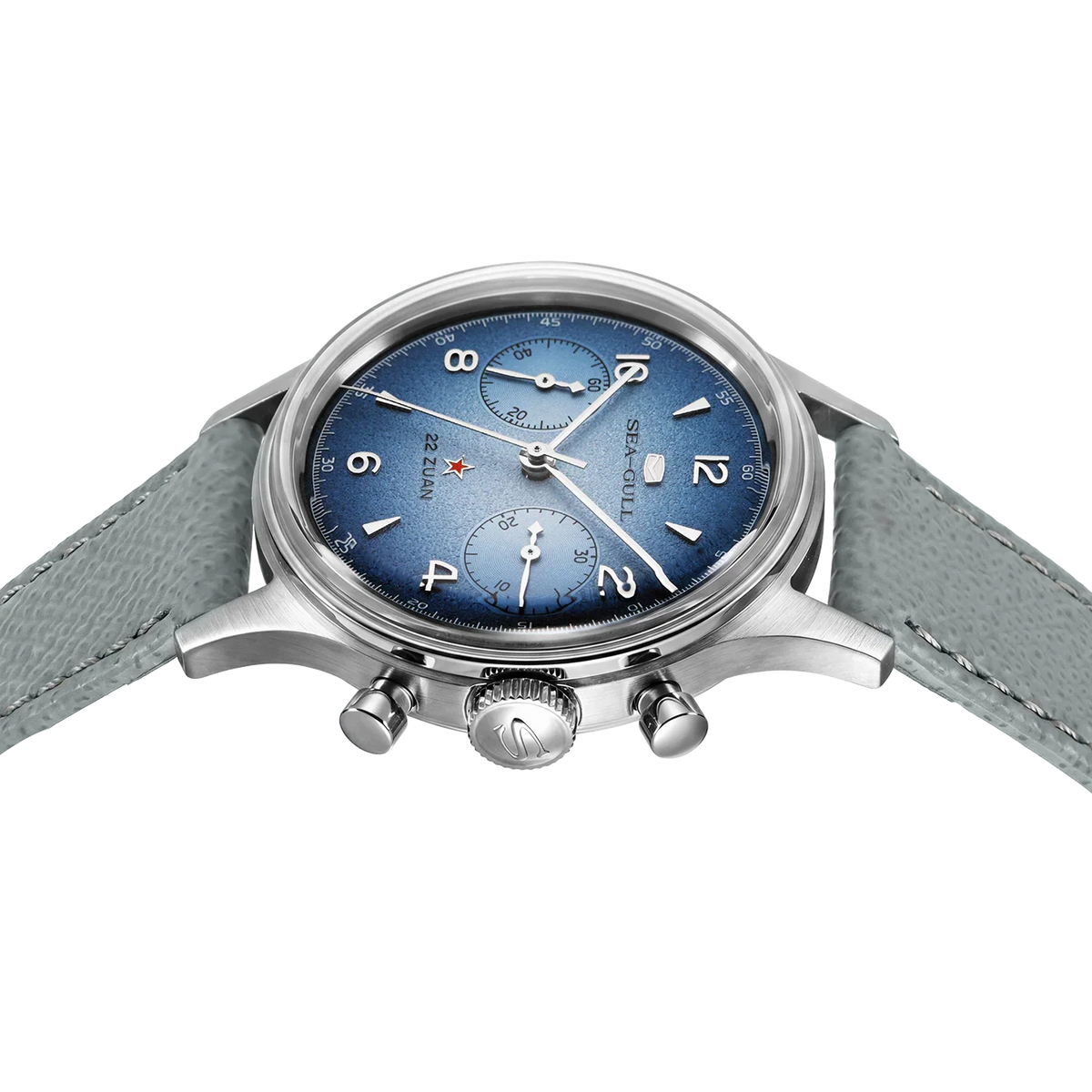 Seagull 1963 Aurora Edition Chronograph Watch 37.3mm