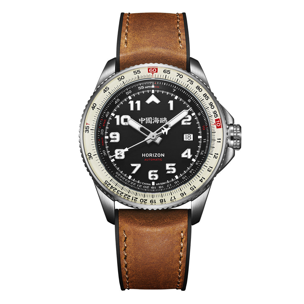 Aviation Series Tachymeter Multifunctional Watch 42.5mm