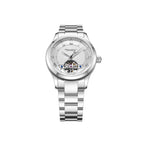 Open Heart Flywheel Guilloché Dial Automatic Watch 39mm