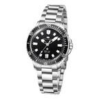 Ocean Series 200m Metallic Gradient Dial Calendar Dive Watch 39mm