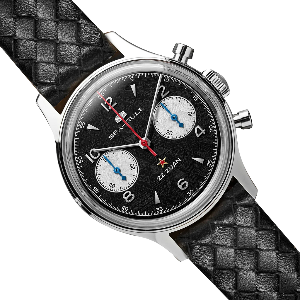 Seagull 1963 Meteorite Chronograph Watch Limited Edition 37.3mm