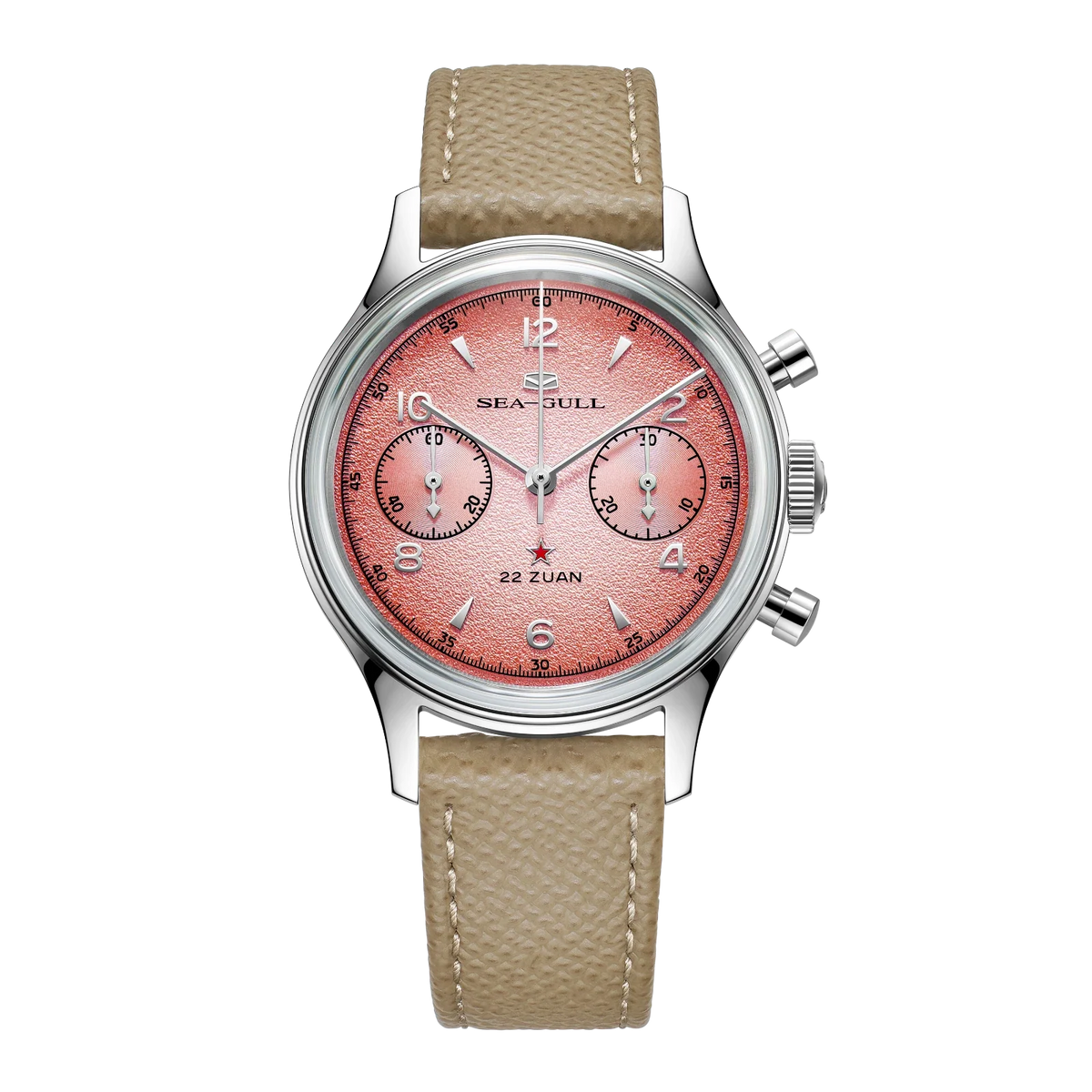 Seagull 1963 Aurora Edition Chronograph Watch 37.3mm