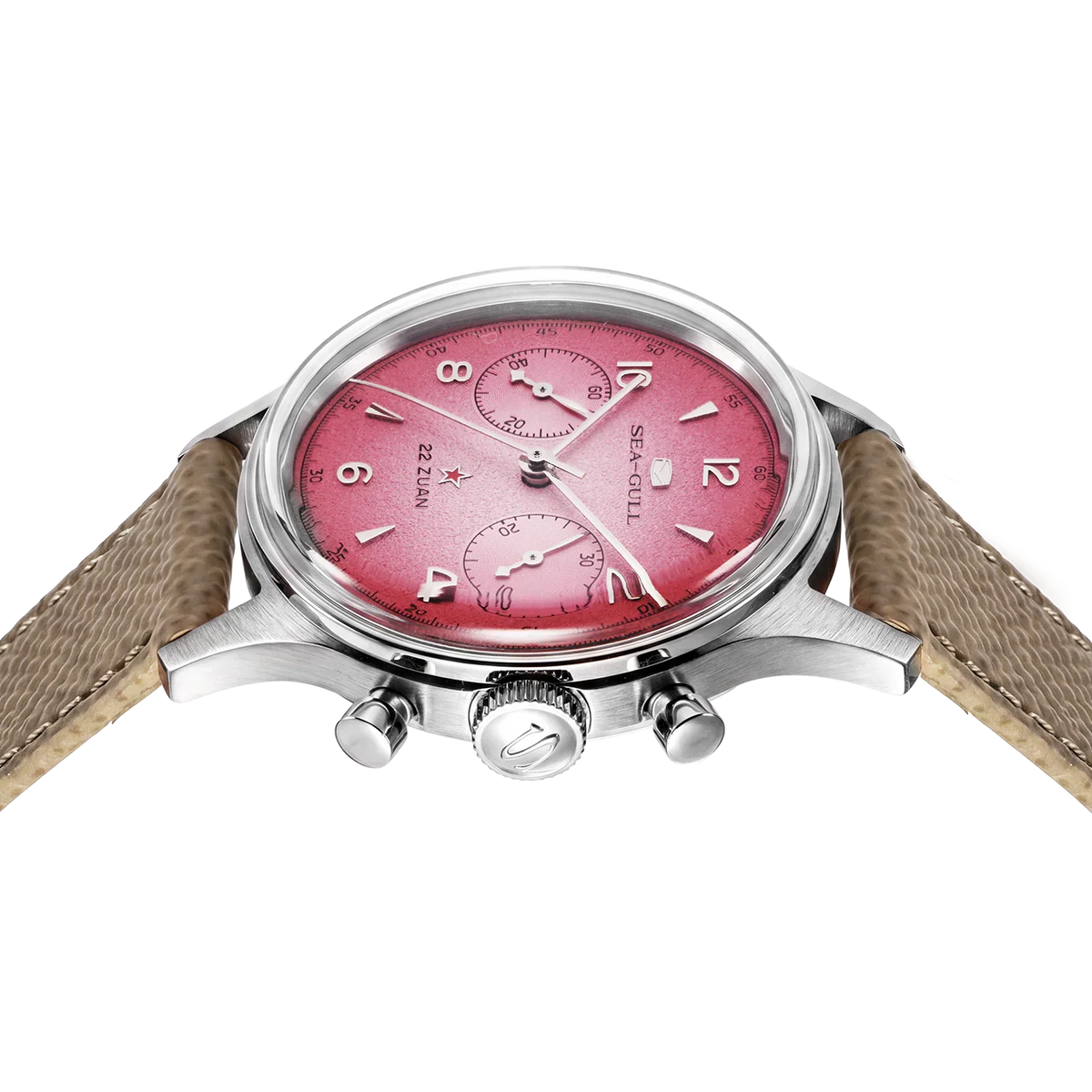 Seagull 1963 Aurora Edition Chronograph Watch 37.3mm