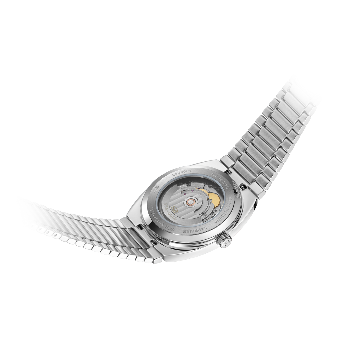 Day-date Calendar Tonneau Case Dress Watch 34mm