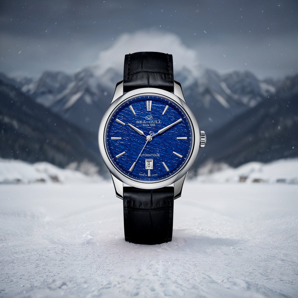 Extraordinary Series Snowflake Dial Ultra-thin Dress Watch 40mm