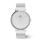 Classic Piano Link Silver Unitone