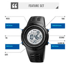 skmei-1773-triplicate-round-led-dual-time-digital-display-colorful-backlight-electronic-watchgold-black