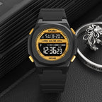 skmei-1821-stainless-steel-buckle-silicone-strap-electronic-watchkhaki