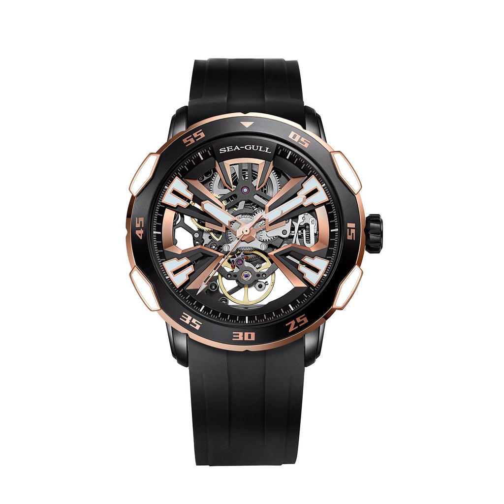 Edge Series Skeleton Dial 2022 MUSE Design Gold Award Couple Watch 44.5mm/40.5mm