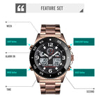 skmei-1538-multi-function-time-large-dial-steel-belt-men-casual-sports-electronic-watchsilver-silicone-belt