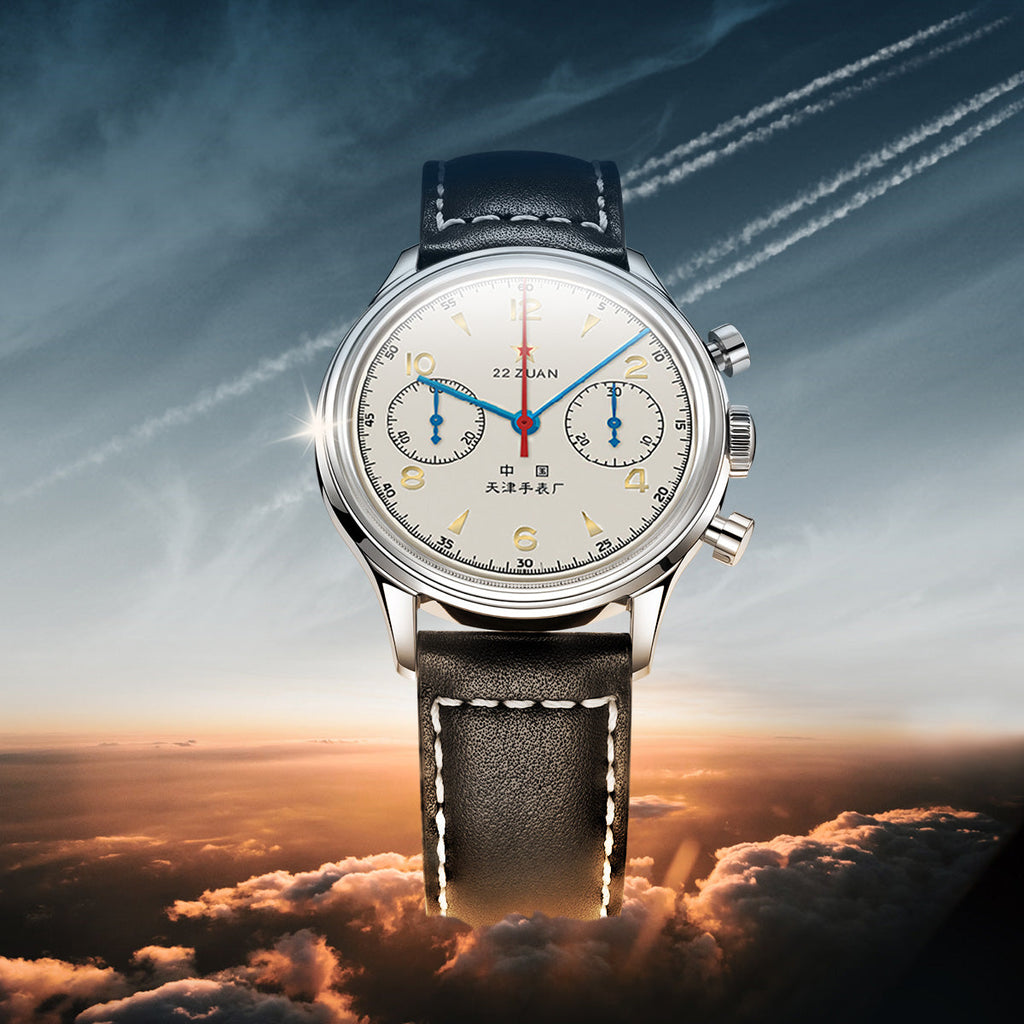 Seagull 1963 Chronograph Watch 70th Anniversary Reissue 37.3mm