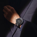 Ocean Series 200m Waterproof Sparkling Dial Ceramic Bezel Diving Watch 44mm