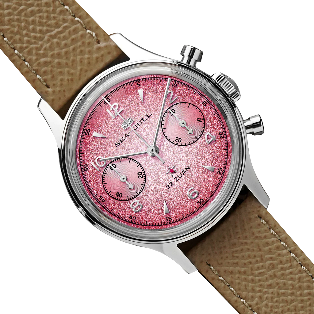 Seagull 1963 Aurora Edition Chronograph Watch 37.3mm