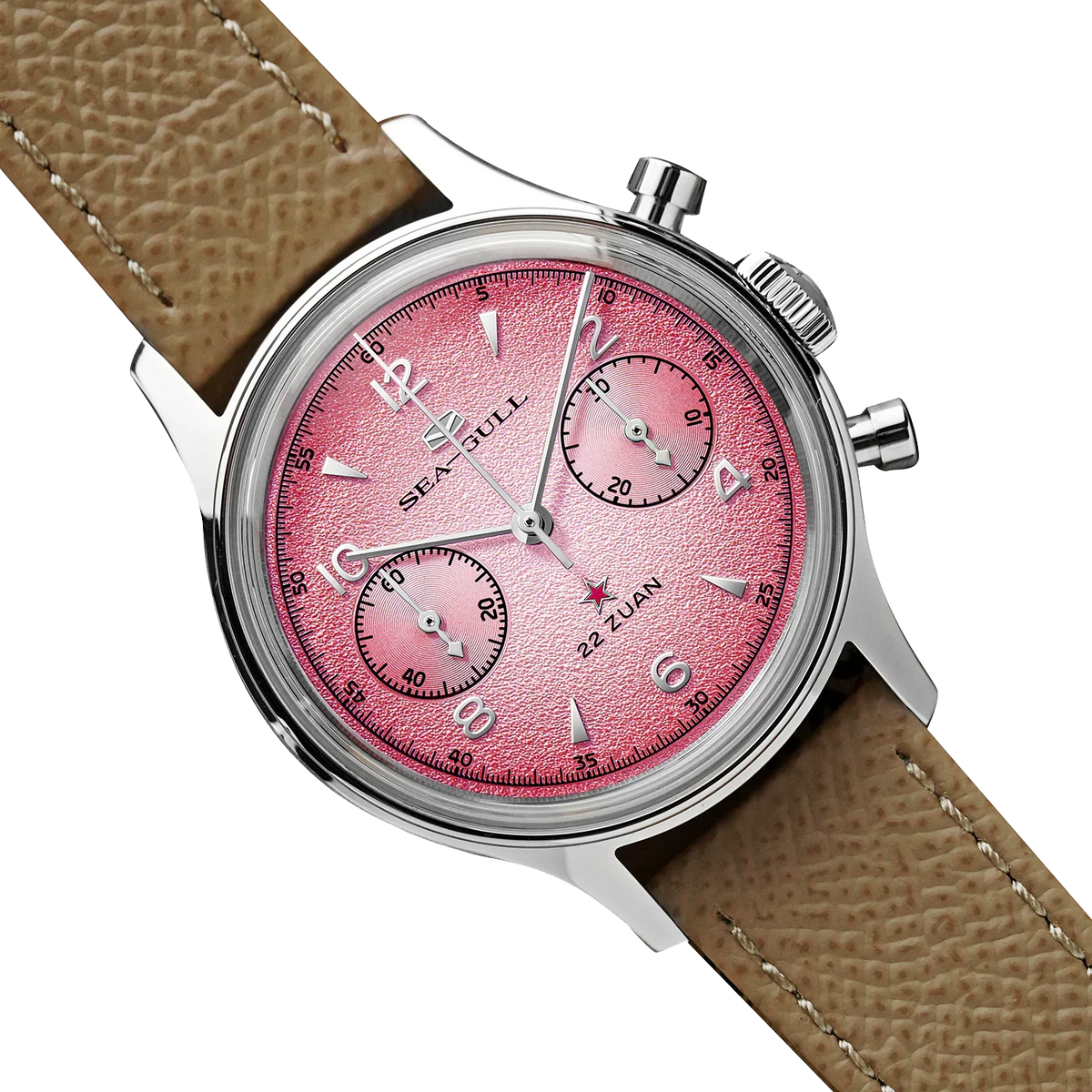 Seagull 1963 Aurora Edition Chronograph Watch 37.3mm