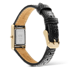 Bound Mini Black Lizard Gold